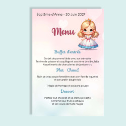 Carte Menu