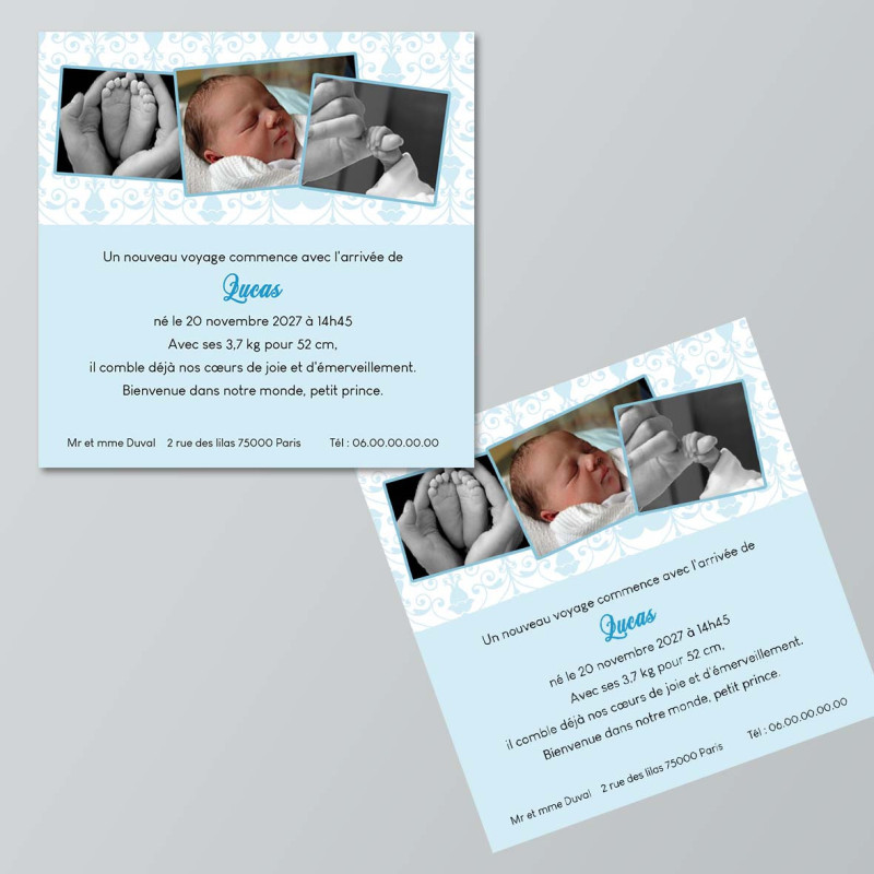 Faire-Part Naissance