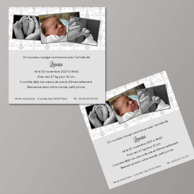 Faire-Part Naissance