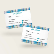 Carton Réponse Madras