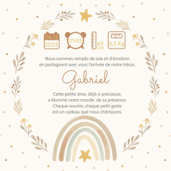 Faire-Part Naissance "Peluches Câlines"