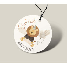 Étiquette Ronde Peluches Câlines