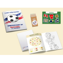 Livret d'activités jeux et coloriage thème Football 5-8 ans