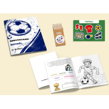 Livret d'activités jeux et coloriage thème Football 9-11 ans