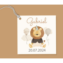 Étiquette Carrée Peluches Câlines