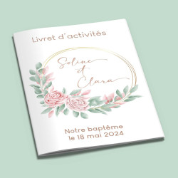 Livret d'Activités pour Enfants Personnalisé "Douceur Florale"