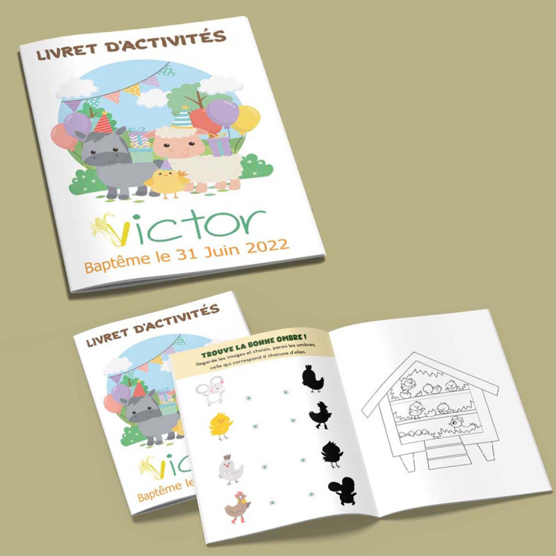 Livret d'activités Animaux de la Ferme