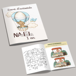 Livret d'Activités Personnalisé Ourson et Montgolfière