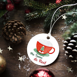 Étiquette Cadeau de Noël "Tisane Festive" – Moments Chaleureux