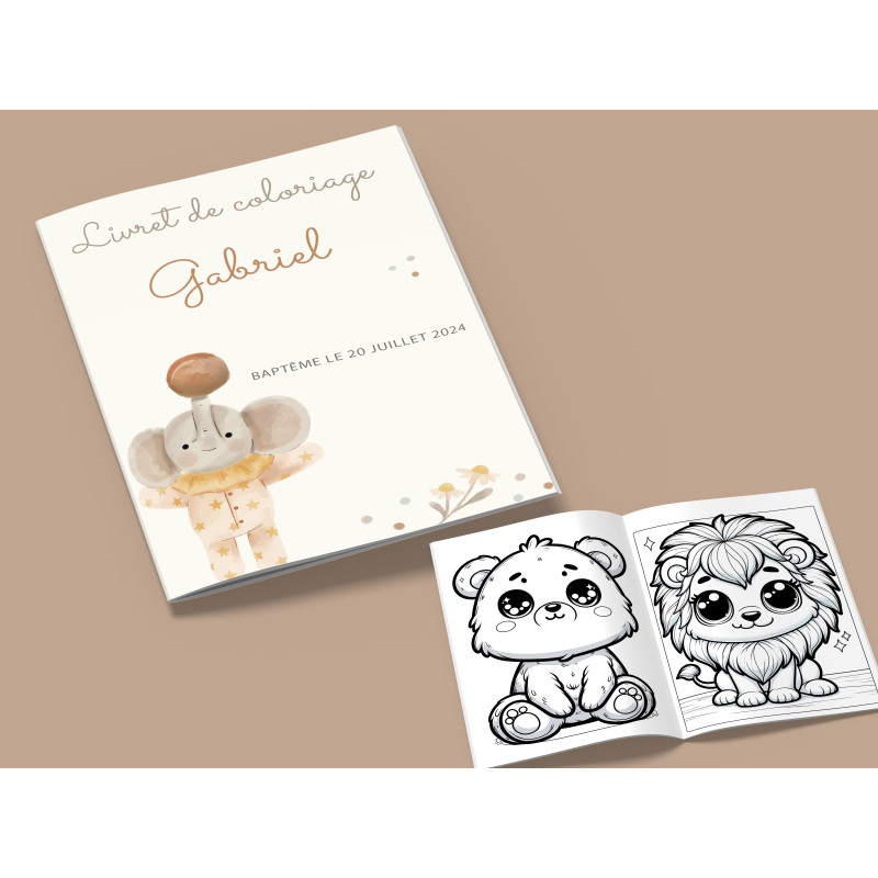 Livret de coloriage "Peluches Câlines"