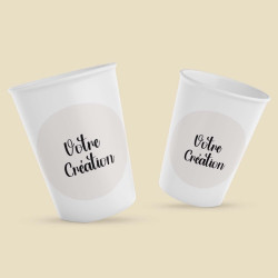 Stickers gobelets personnalisés – impression de votre visuel