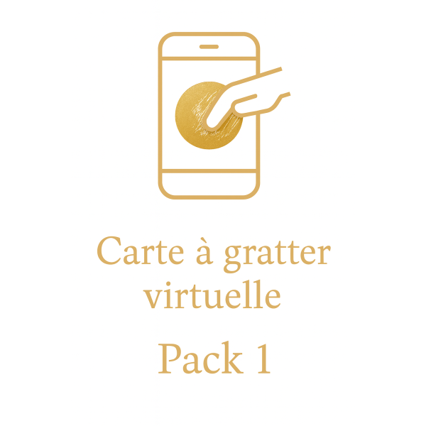 Carte à gratter virtuelle – Pack 1