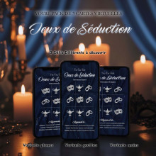 Pack Jeux de Séduction – 3 cartes à gratter virtuelles