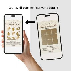 Pack Collection Escale Sensuelle - 3 Cartes à Gratter Virtuelles