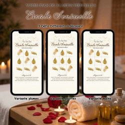 Pack Collection Escale Sensuelle - 3 Cartes à Gratter Virtuelles