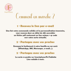 Carte virtuelle à gratter – Signes astrologiques