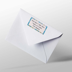 Étiquettes d'Adresse Madras