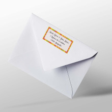 Étiquettes d'Adresse Madras