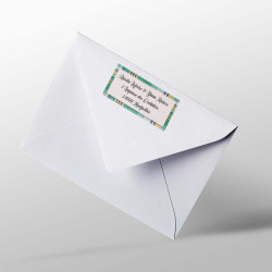 Étiquettes d'Adresse Madras