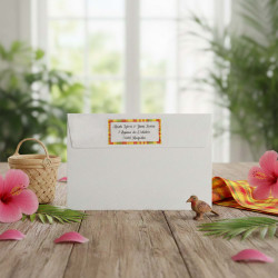 Étiquettes d'Adresse Madras