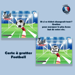 Carte à Gratter Football – Annonce Surprise Originale !