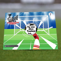 Carte à Gratter Football – Annonce Surprise Originale !