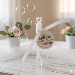 Tube à bulles personnalisé – Collection Boho