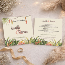 Faire-part personnalisé – Collection Boho