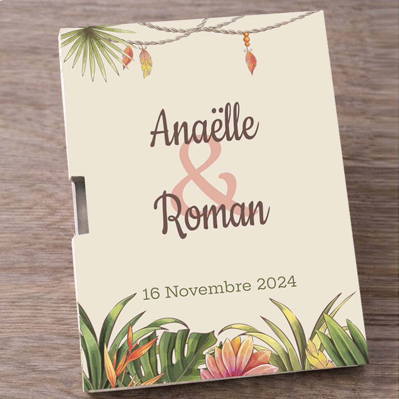 Pochette bulles de bonheur & larmes de joie – Collection Boho