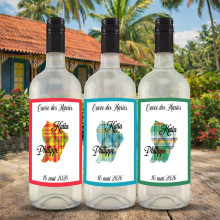 Étiquettes Bouteille Guyane