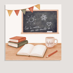 Carte d’invitation départ retraite – Maîtresse ou Maître d’école