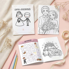 Livret d’activités enfants mariage à imprimer – homme/femme