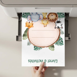 Livret d’activités à imprimer – Jeux et coloriages Savane