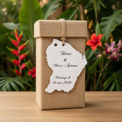 Étiquette Guyane personnalisée – carte Guyane 973