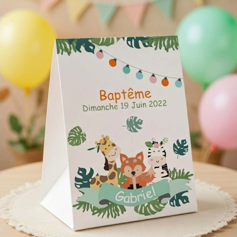 Boite animaux de la savane