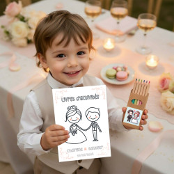 Livret d'activités Jeux et coloriages Mariage