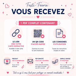 Carte virtuelle à gratter personnalisée – Cadeau d’argent Noël