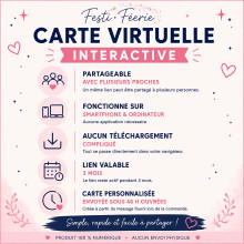 Carte à gratter virtuelle de Noël – Hotte du Père Noël