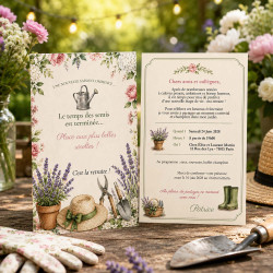 Invitation départ à la retraite – Jardin Anglais
