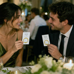 Jeu des Binômes à gratter – Animation mariage & photos souvenirs