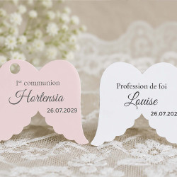Étiquette Ailes d'Ange personnalisée