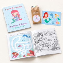 Livret d’activités enfant Sirène – Collection Océan Enchanté