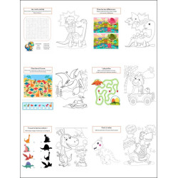 Livret d’activités Aventure Jurassique – Collection Le Monde des Dinosaures