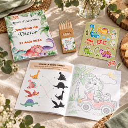 Livret d’activités enfant Petit Diplodocus – Collection Le Monde des Dinosaures