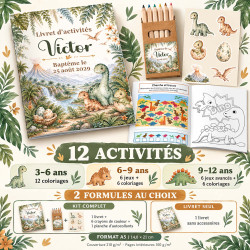 Livret d’activités Aventure Jurassique – Collection Le Monde des Dinosaures