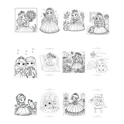 Livret d’activités enfant Princesse – Collection Princesses Enchantées