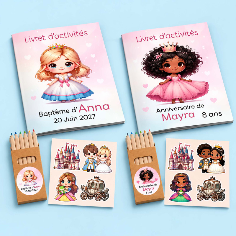 Livret d’activités enfant Princesse – Collection Princesses Enchantées