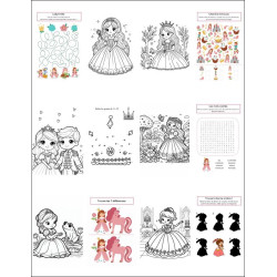 Livret d’activités enfant Princesse – Collection Princesses Enchantées