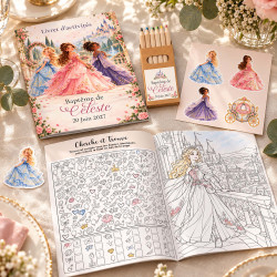 Livret d’activités enfant Princesse Royale – Collection Princesses Enchantées