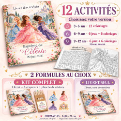 Livret d’activités enfant Princesse Royale – Collection Princesses Enchantées